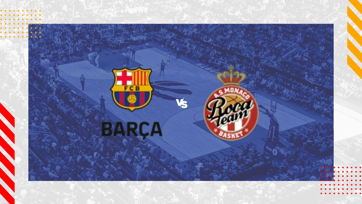 Pronóstico FC Barcelona AS Monaco Euroliga 16 10 24