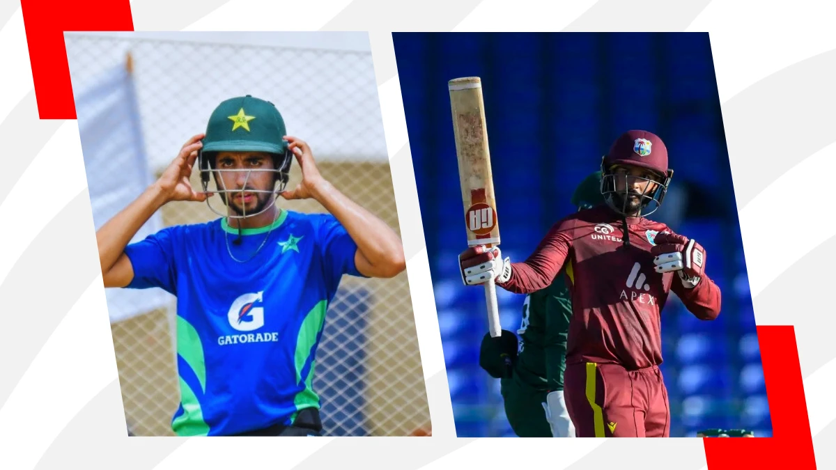 image Young Huraira and Jangoo face off: emerging stars define Pakistan vs West Indies rivalry