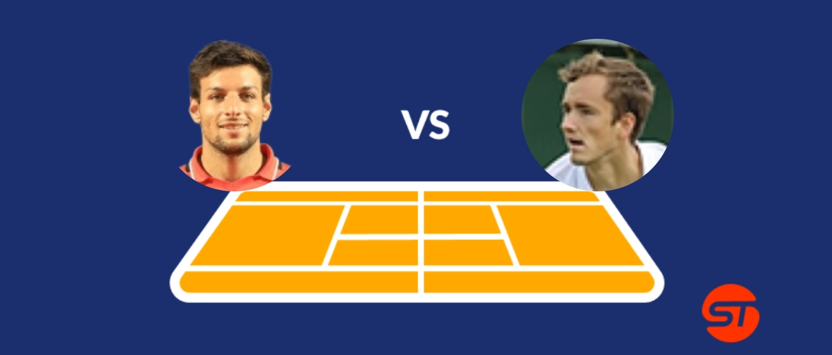 Bernabe Zapata Miralles vs Daniil Medvedev Prediction