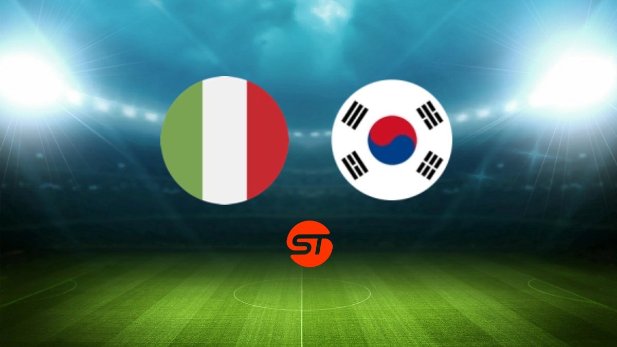 Voorspelling Italië -20 vs Zuid-Korea -20