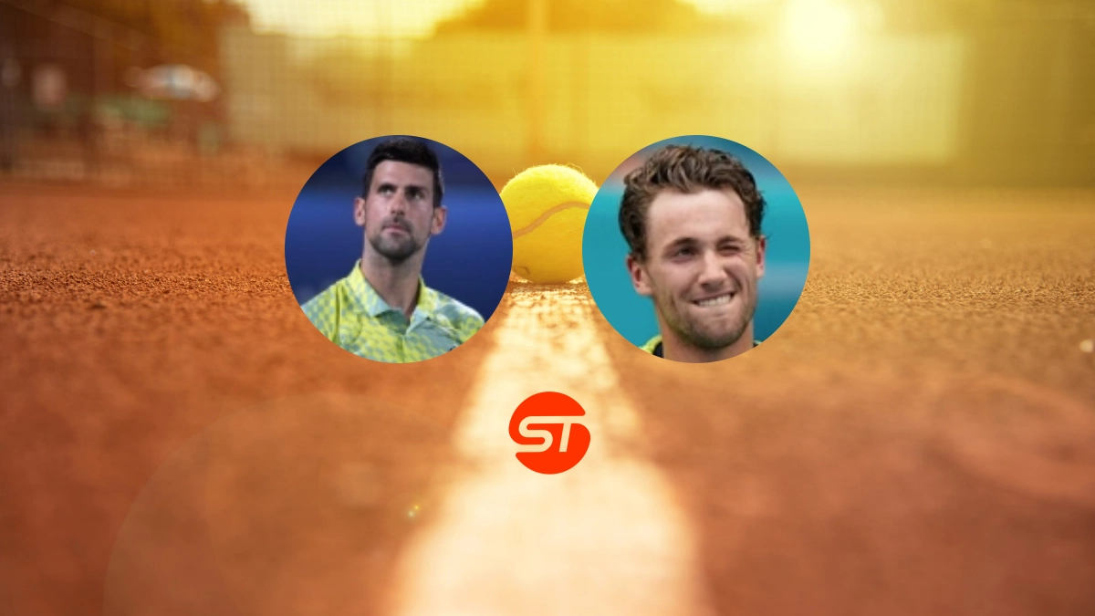 Prognóstico Novak Djokovic vs Casper Ruud