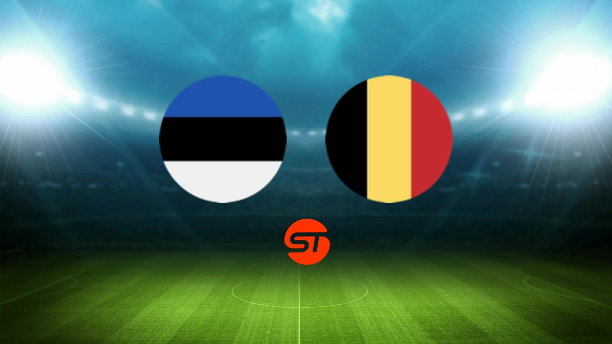 Pronostic Estonie vs Belgique
