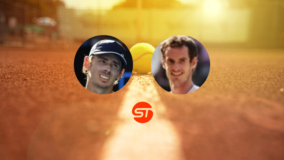 Pronostic Alex De Minaur vs Andy Murray