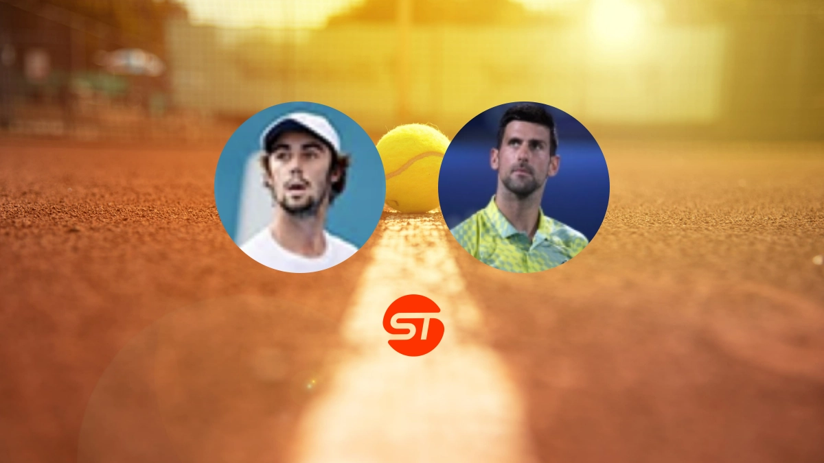 Pronostic Jordan Thompson vs Novak Djokovic