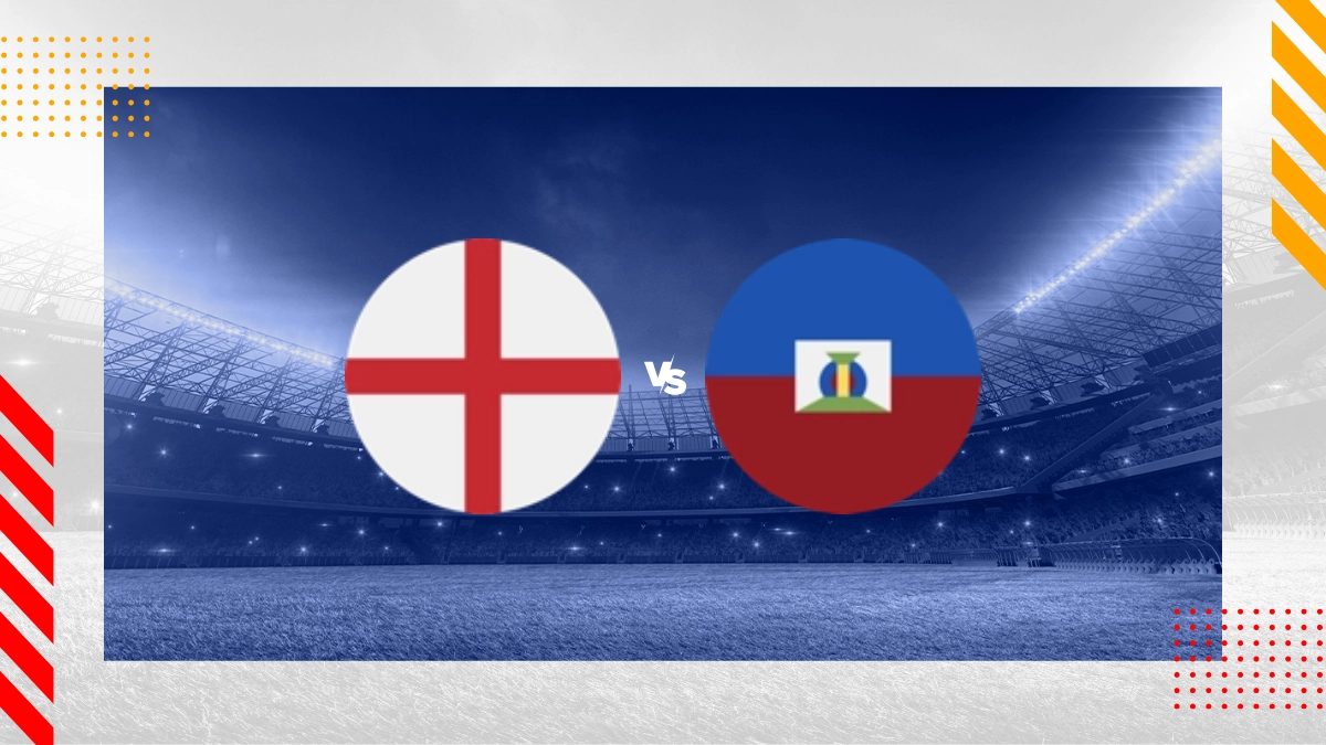 Voorspelling Engeland V vs Haïti V
