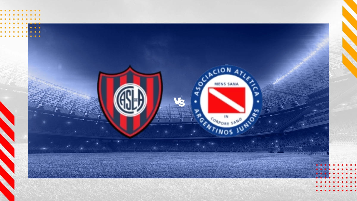 Pronóstico CA San Lorenzo De Almagro vs Argentinos Juniors