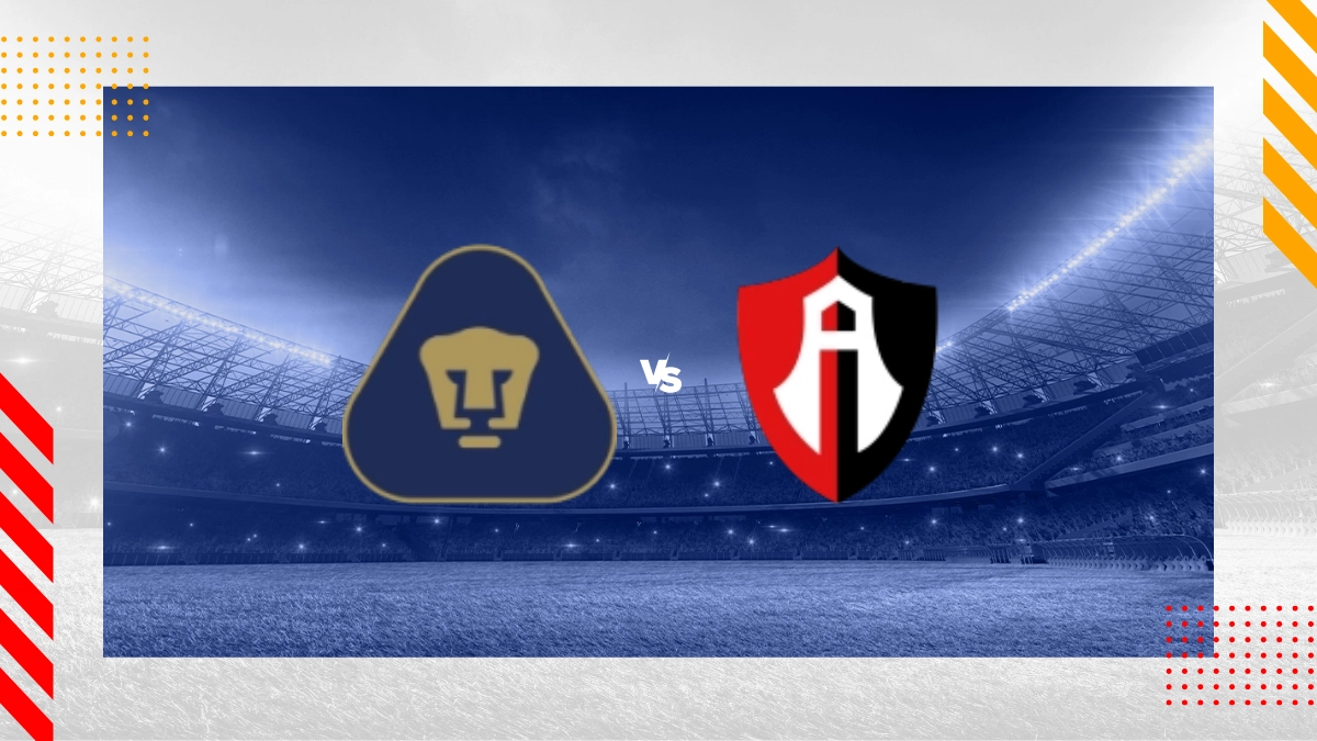 Pronóstico UNAM vs Atlas