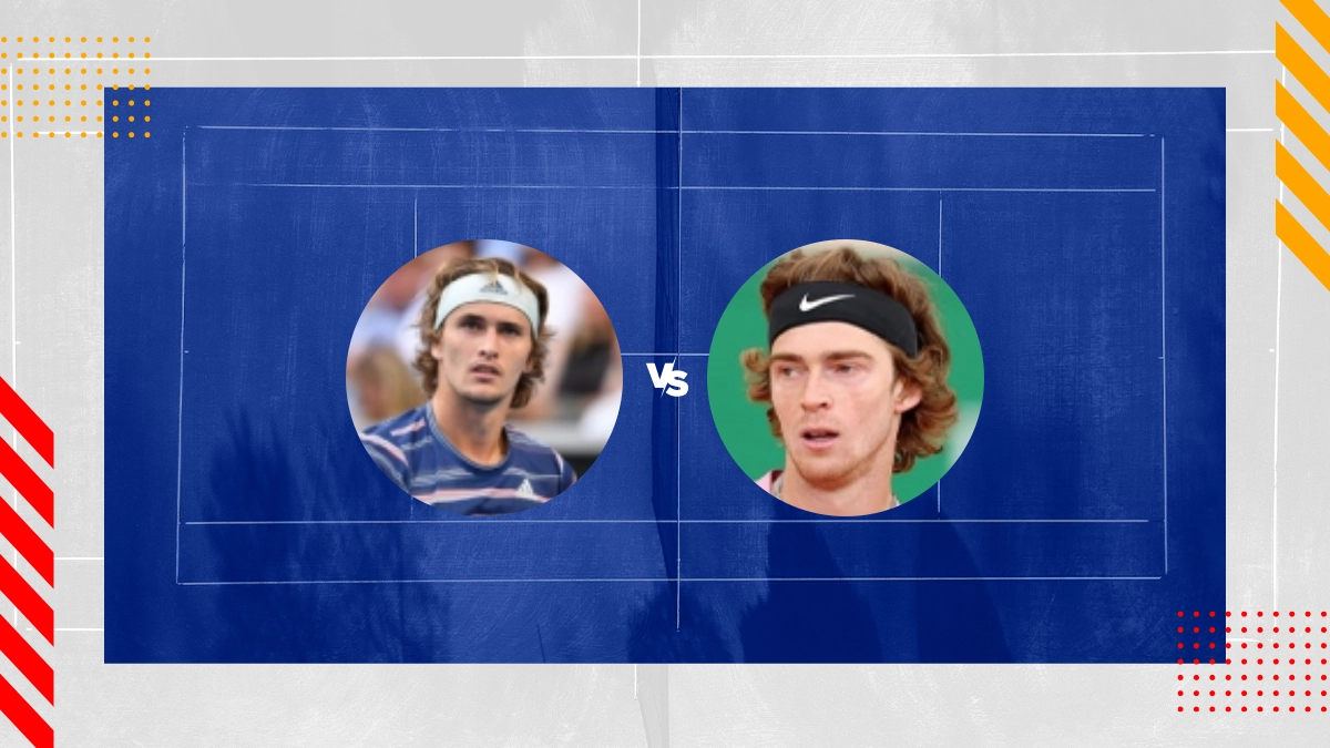 Pronóstico Alexander Zverev vs Andrey Rublev