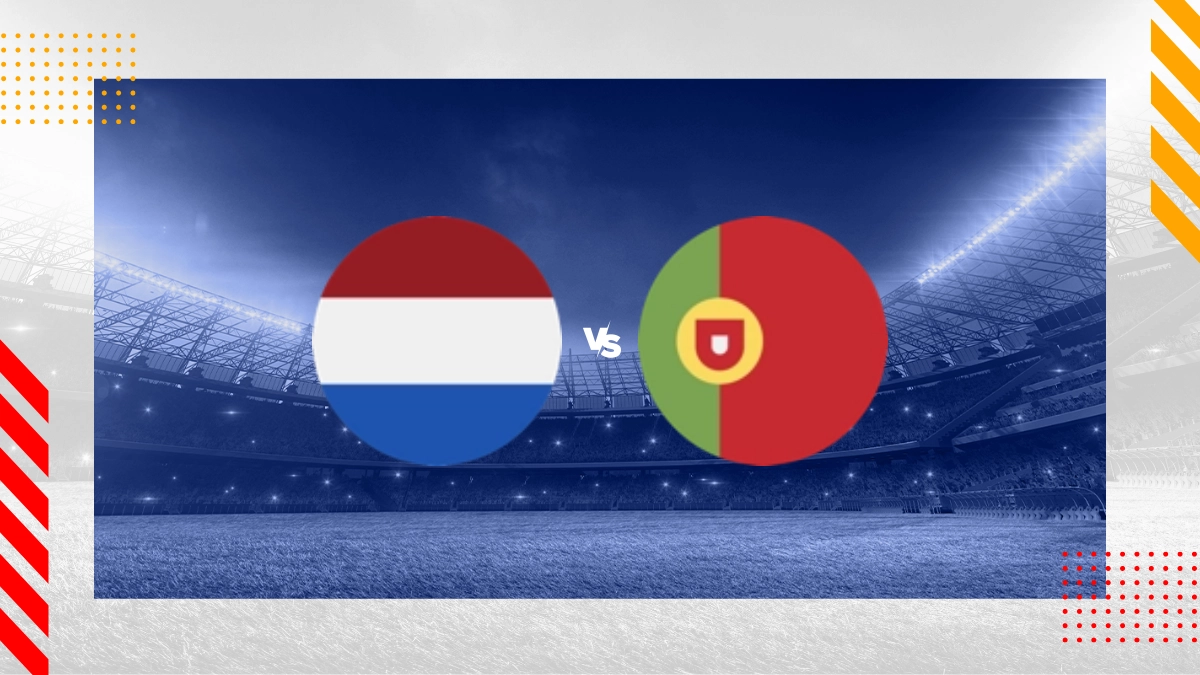 Pronóstico Holanda M vs Portugal M