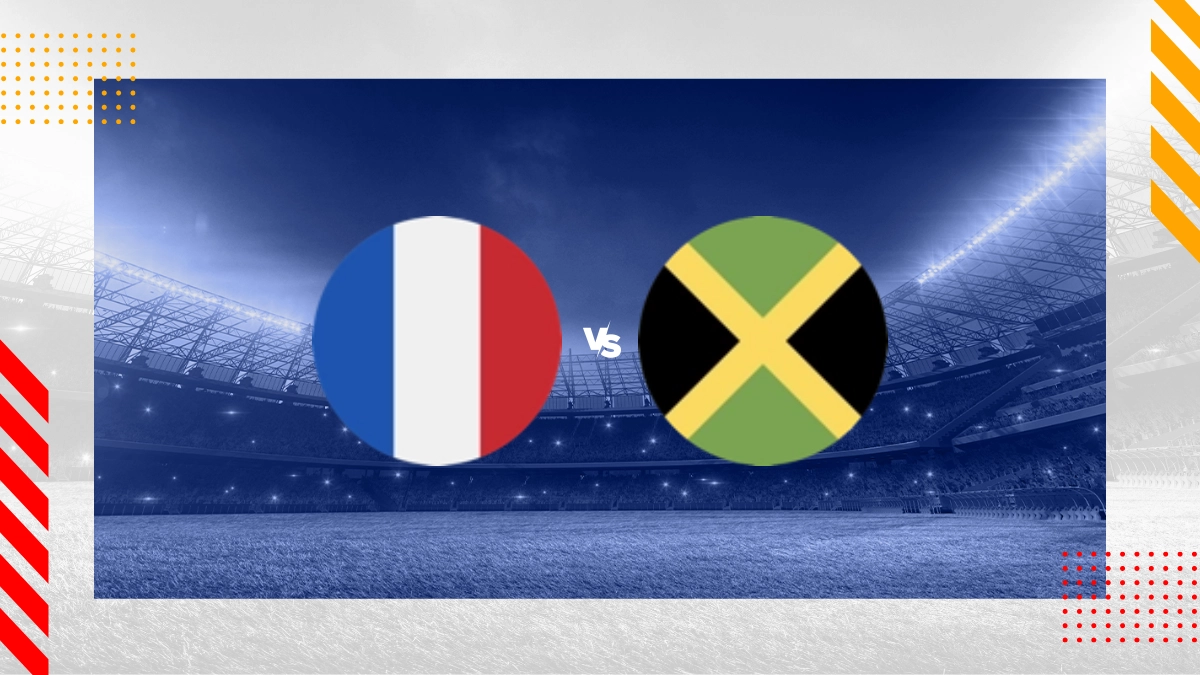 Prognóstico França M vs Jamaica M