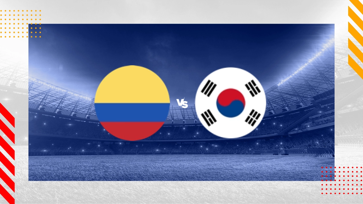 Palpite Colômbia M vs Coréia do Sul M