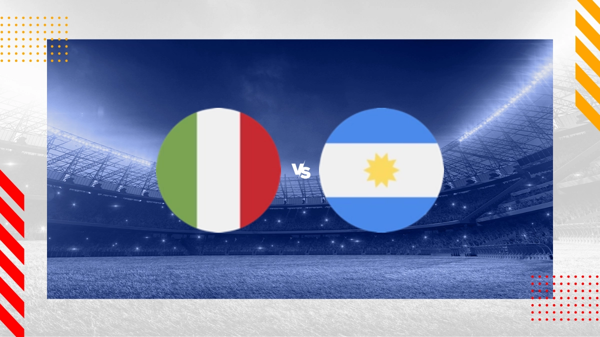 Prognóstico Itália M vs Argentina M
