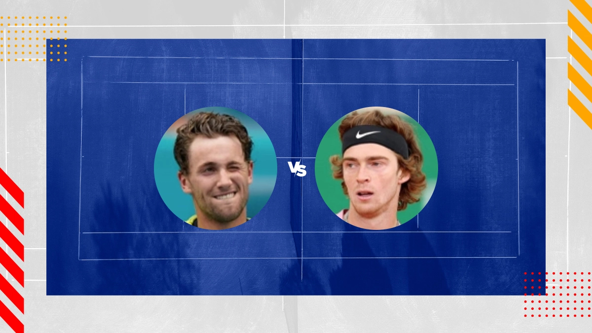 Casper Ruud vs Andrey Rublev Prediction