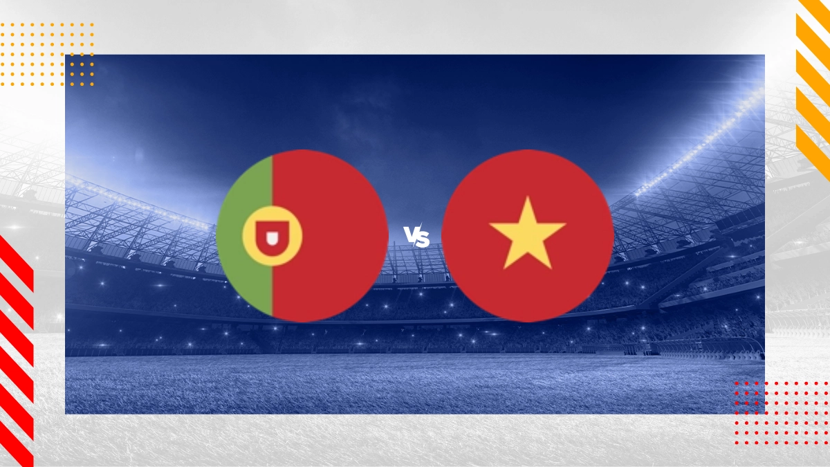 Prognóstico Portugal M vs Vietname M