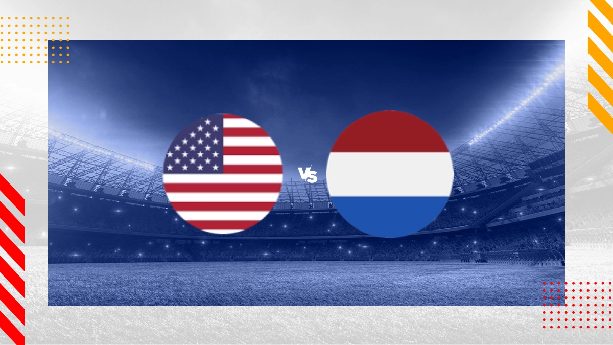 Prognóstico EUA M vs Holanda M