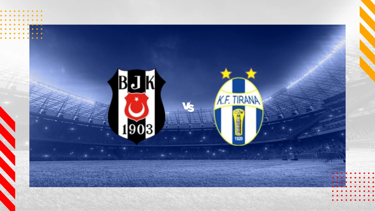 KF Tirana - Beşiktaş placar ao vivo, H2H e escalações