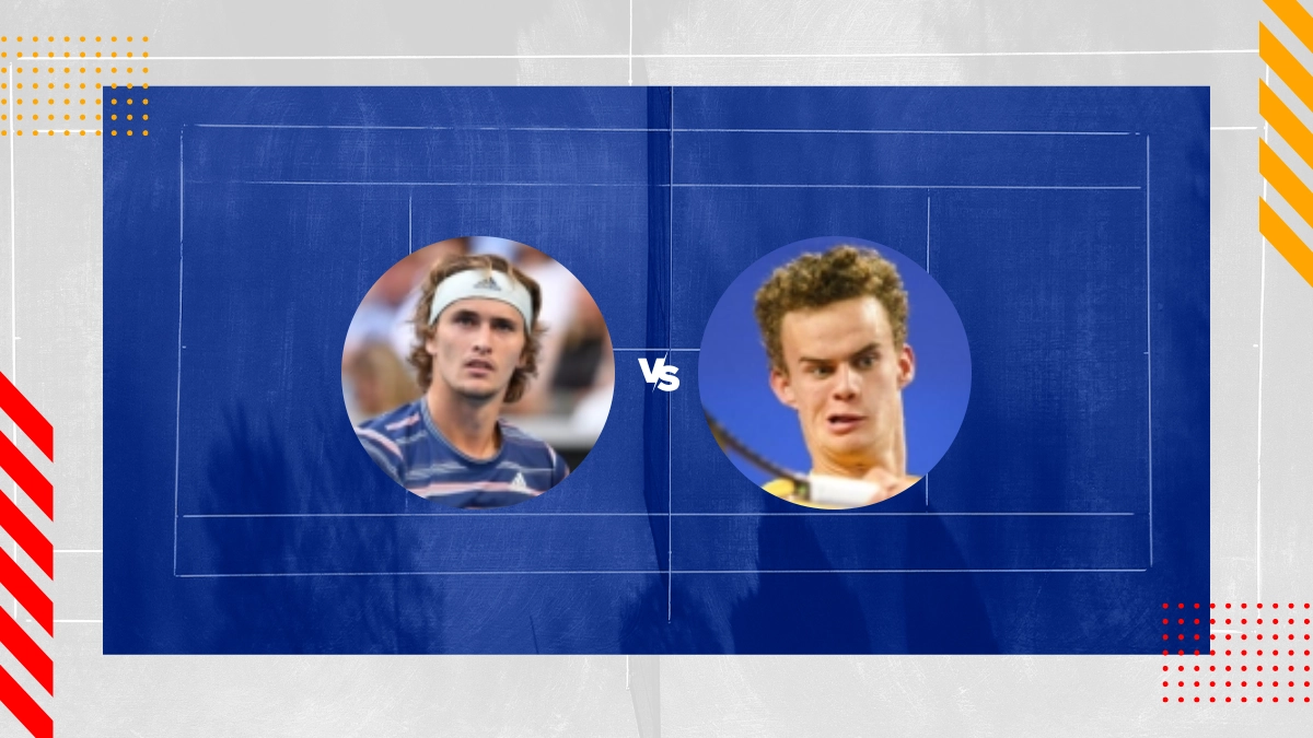 Palpite Alexander Zverev vs Luca Van Assche