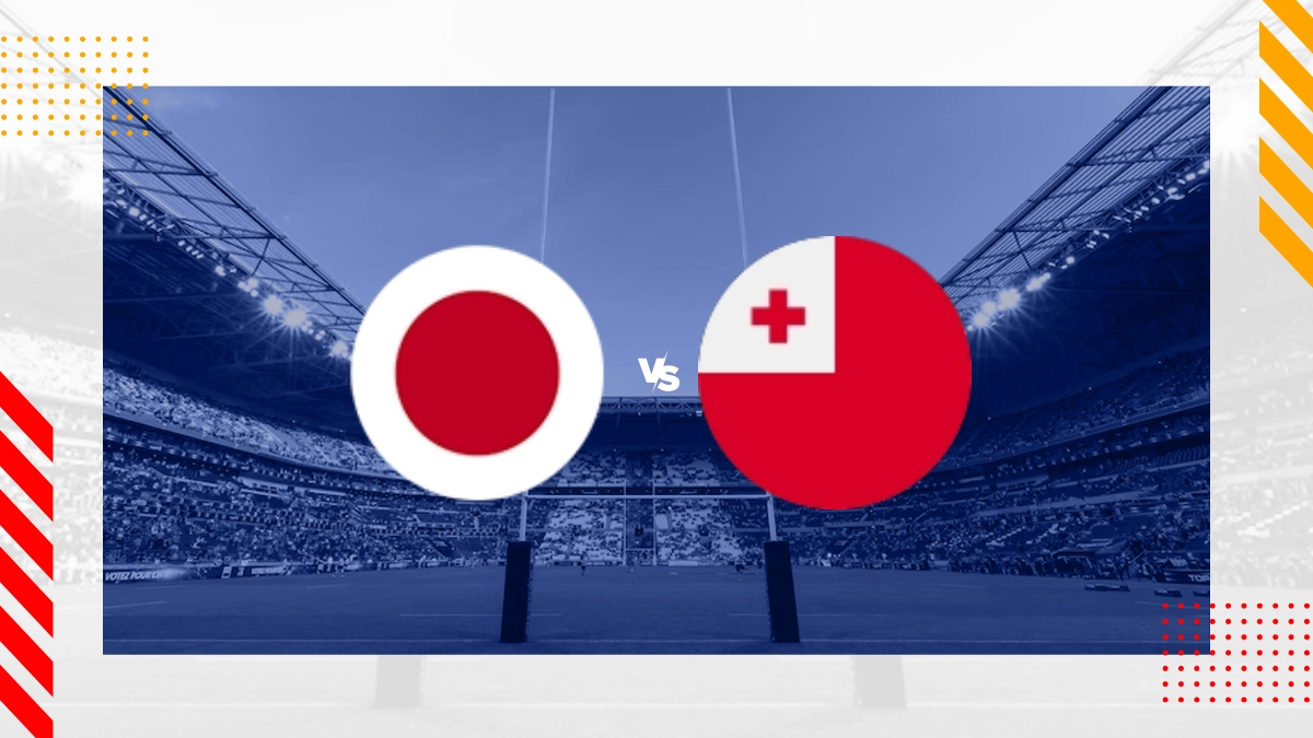 Pronostic Japon vs Tonga