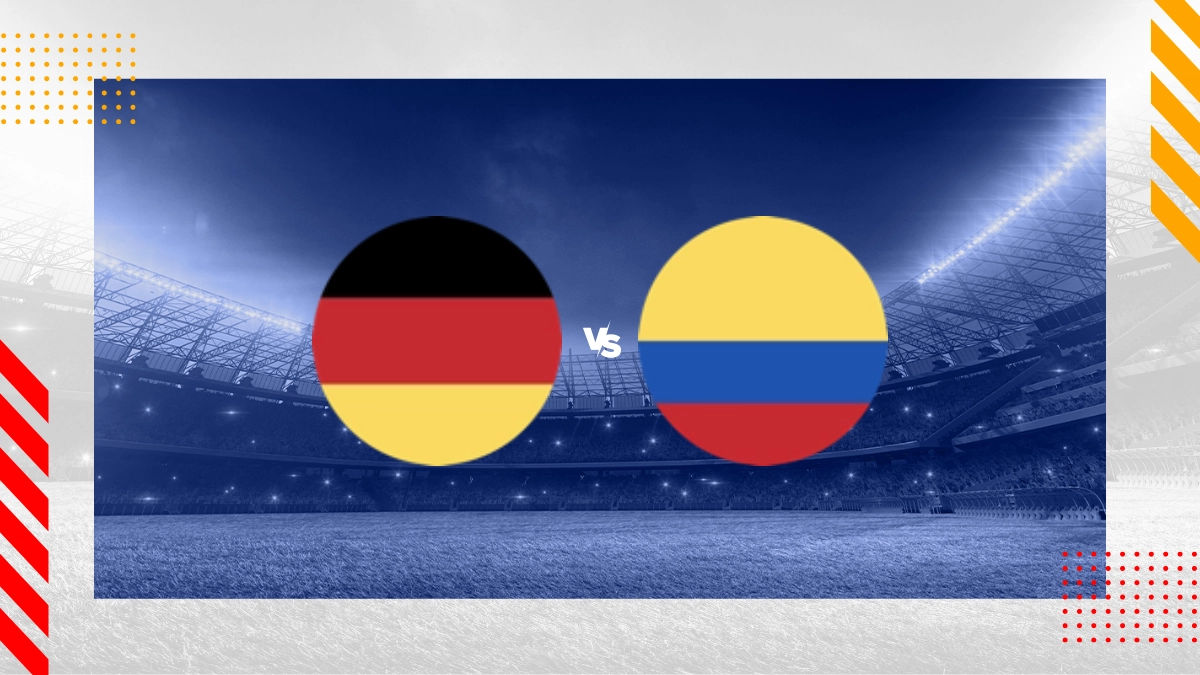 Palpite Alemanha M vs Colômbia M