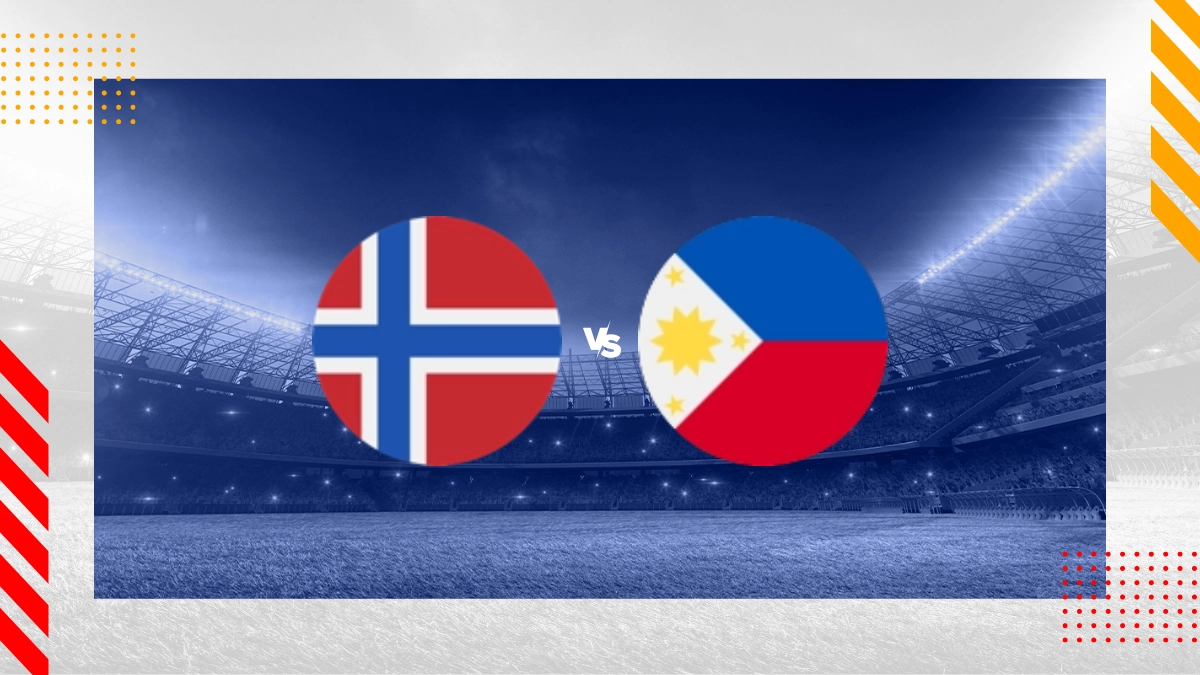 Prognóstico Noruega M vs Ilhas Filipinas M