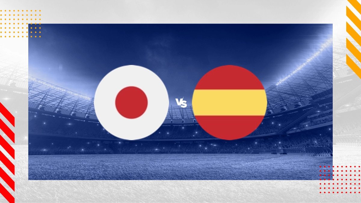 Palpite Japão M vs Espanha M