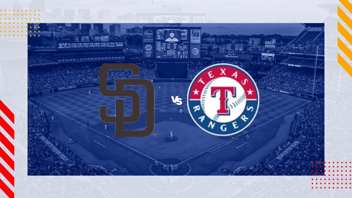 Pronóstico San Diego Padres vs Texas Rangers