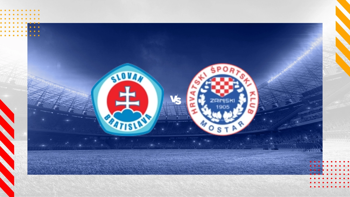 Pronostico Slovan Bratislava vs Hsk Zrinjski Mostar