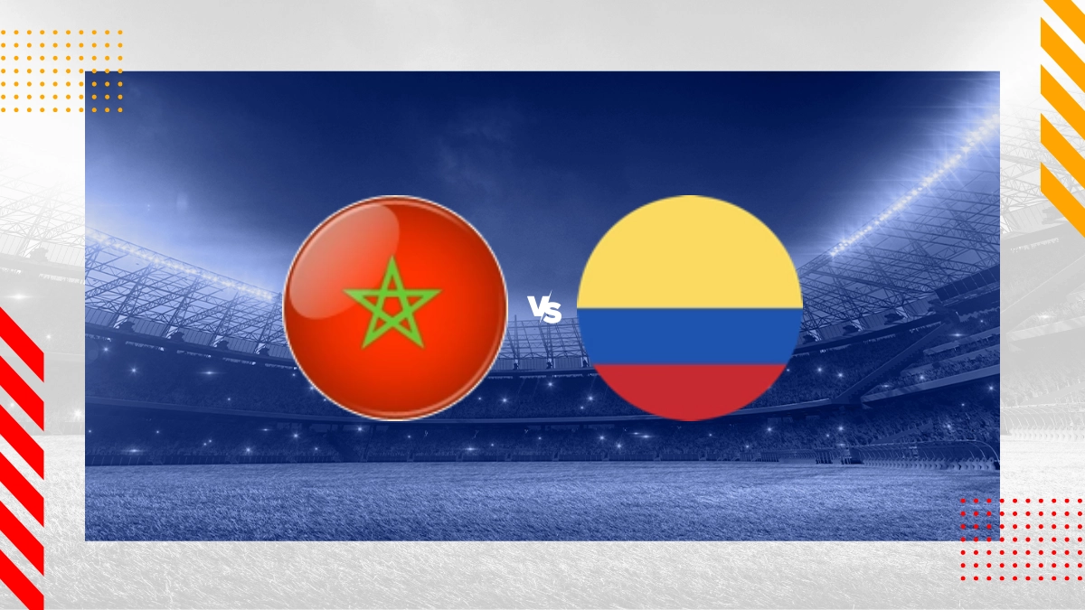 Palpite Marrocos M vs Colômbia M