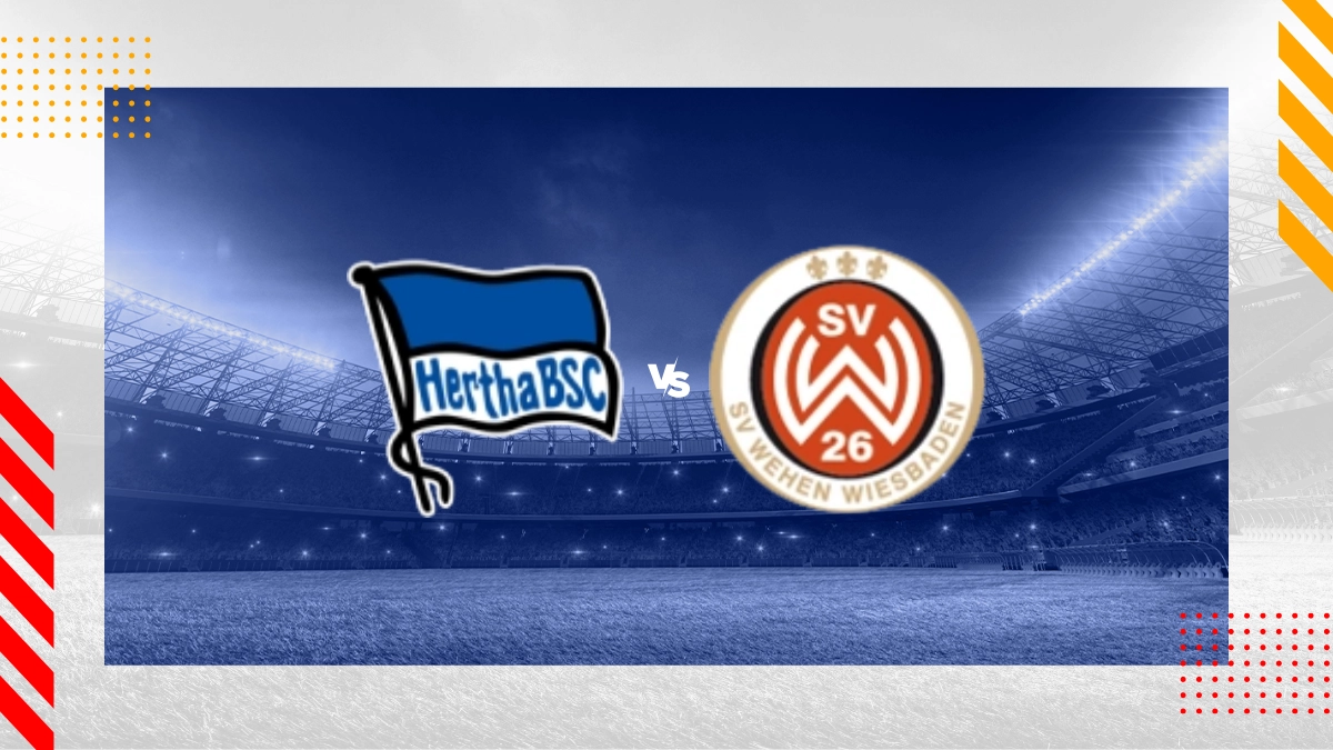 Pronostic Hertha Berlin vs Wehen Wiesbaden