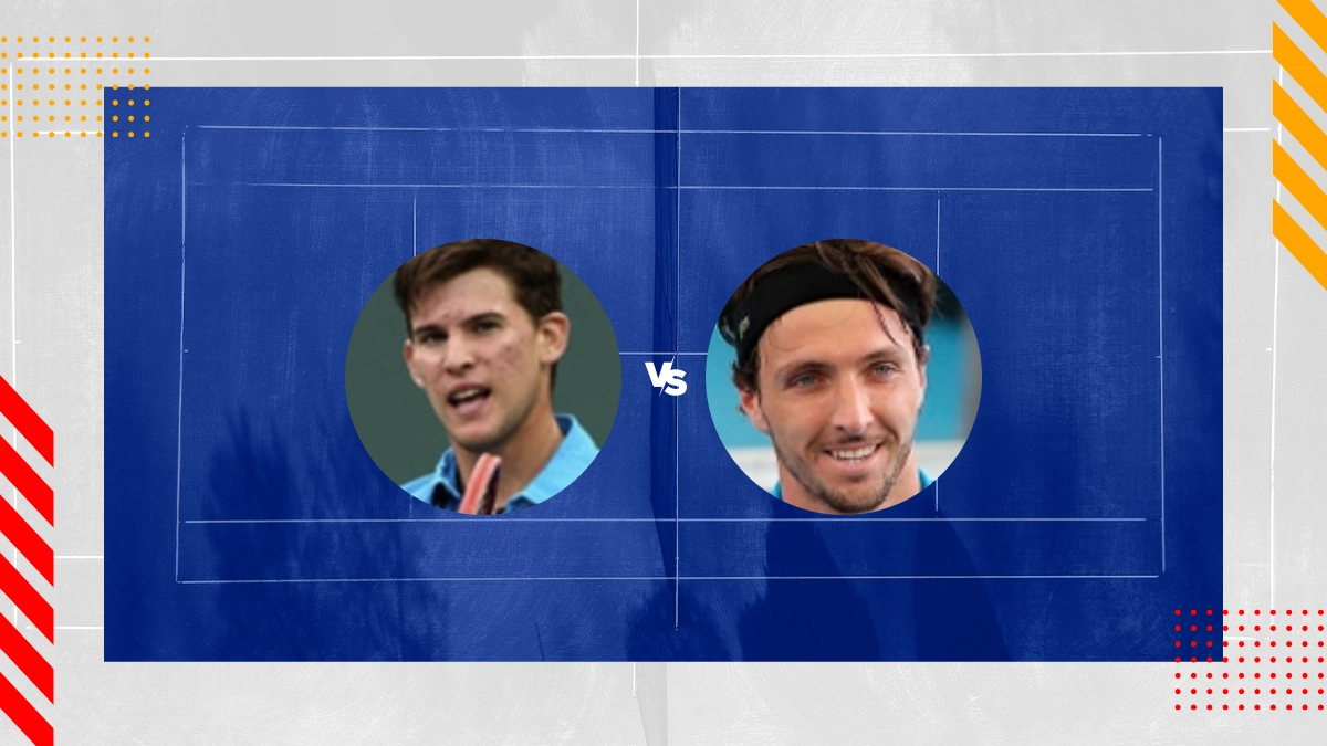 Dominic Thiem vs Arthur Rinderknech Prediction