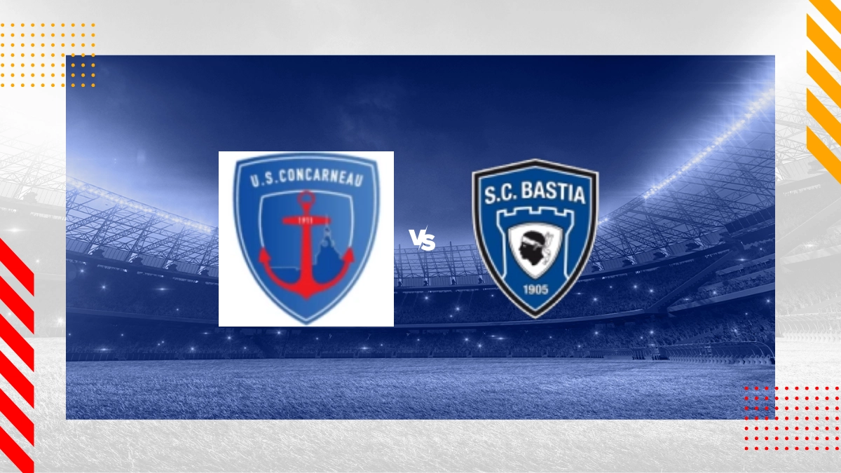 Pronostic US Concarneau vs SC Bastia