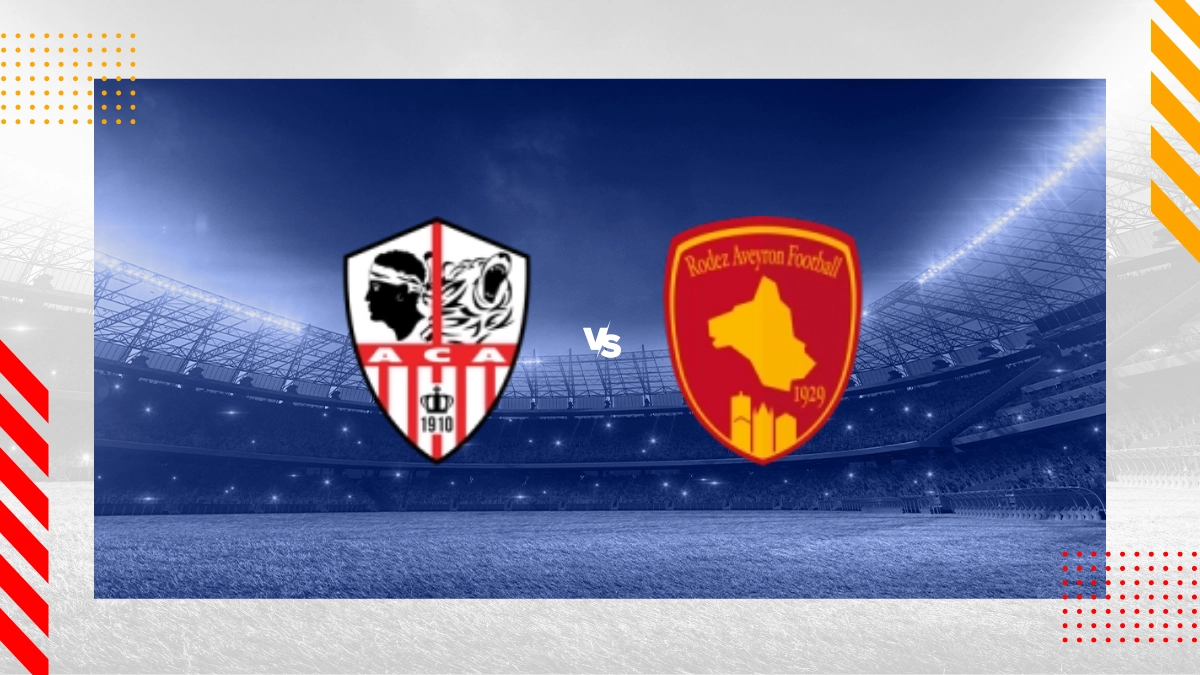 Pronostic AC Ajaccio vs Rodez Aveyron