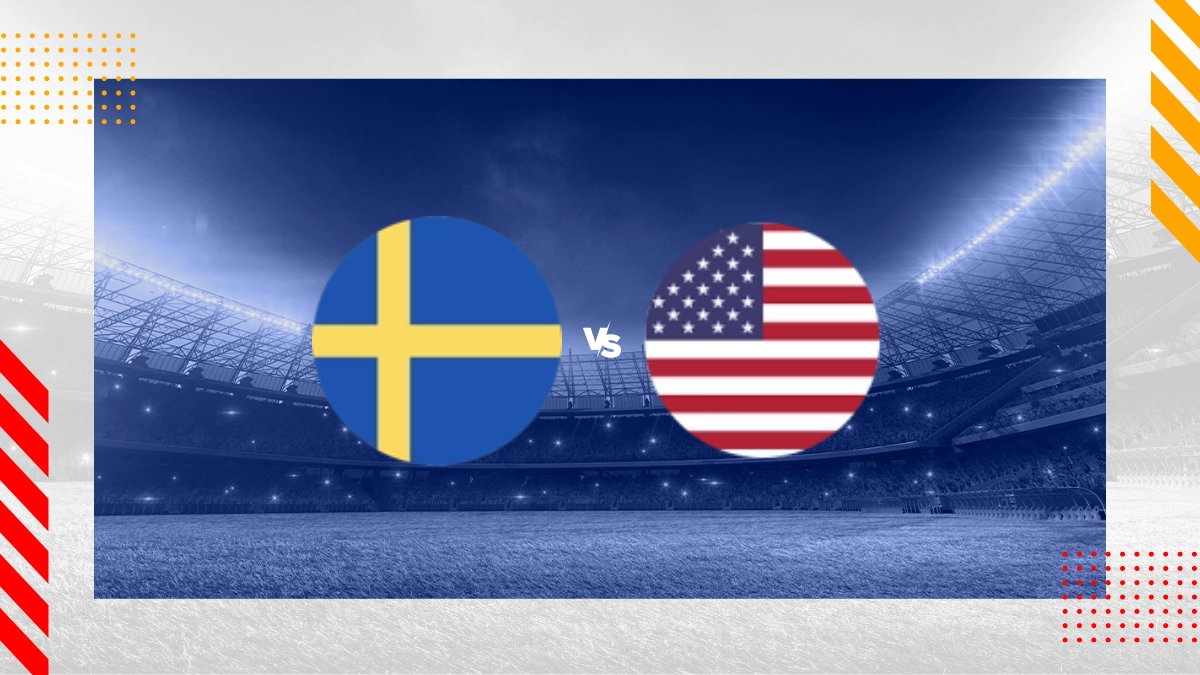 Prognóstico Suécia M vs EUA M