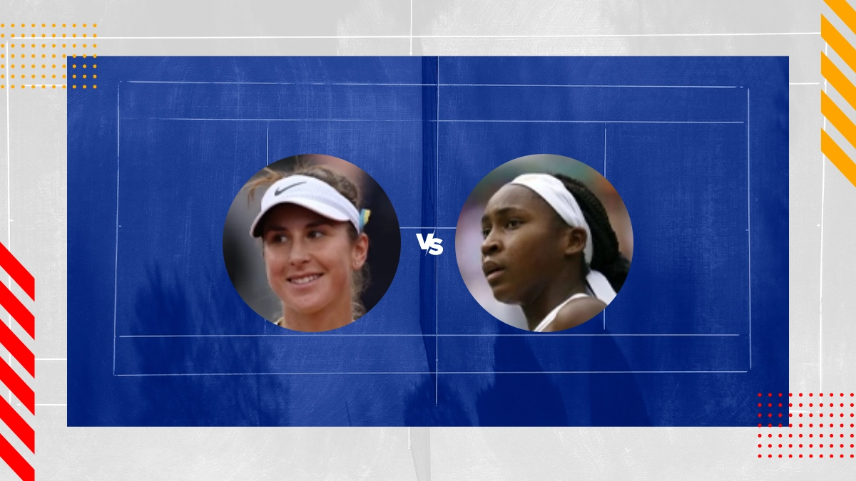 Prognóstico Belinda Bencic vs Cori Gauff