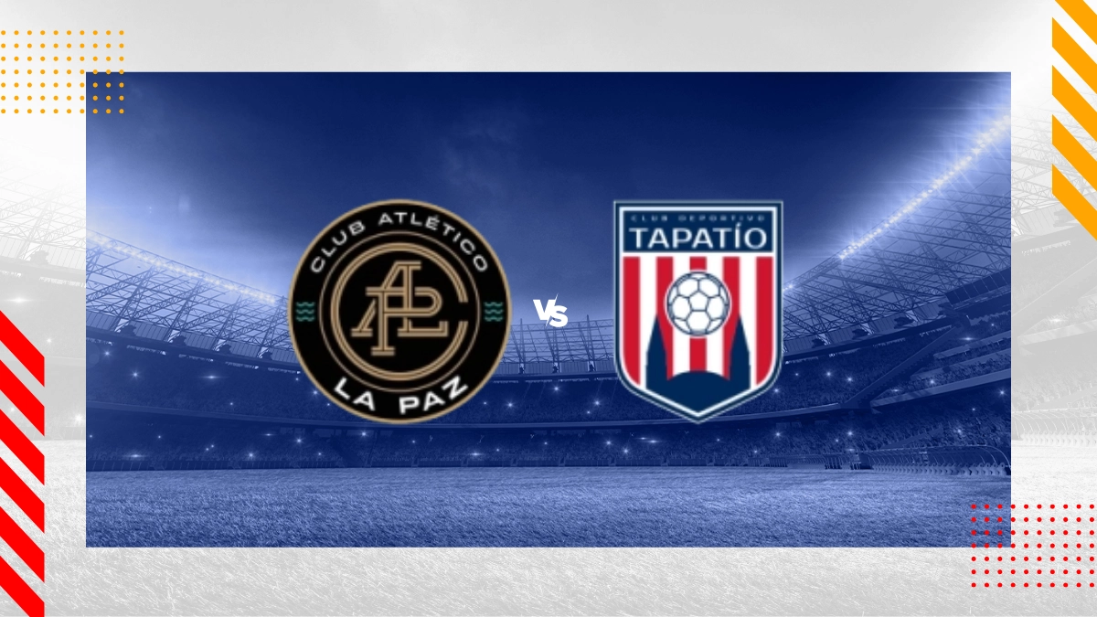 Pronóstico Club Atletico La Paz vs CD Tapatio