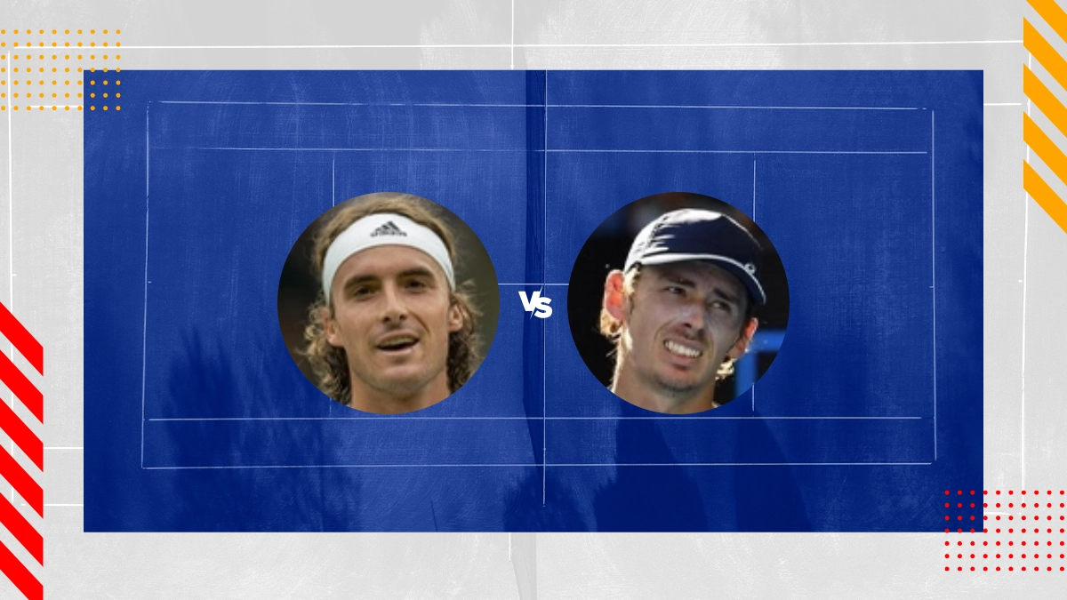 Palpite Stefanos Tsitsipas vs Alex De Minaur