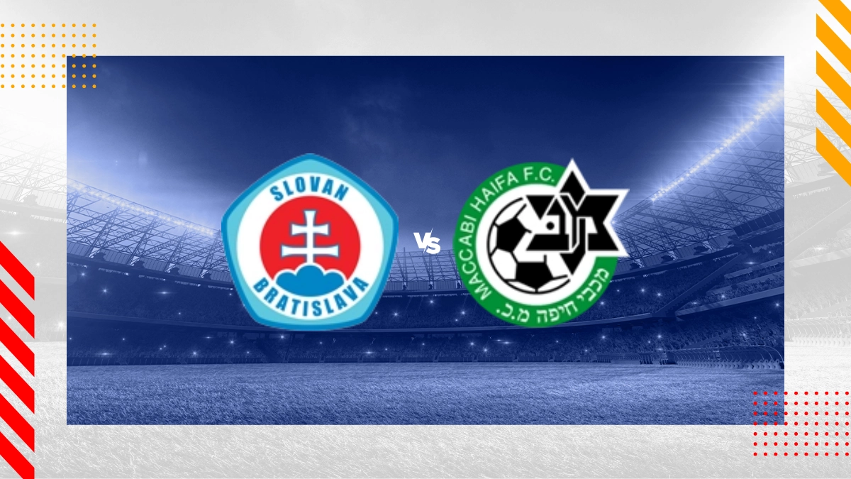 Prognóstico SC Slovan Bratislava vs Maccabi Haifa FC