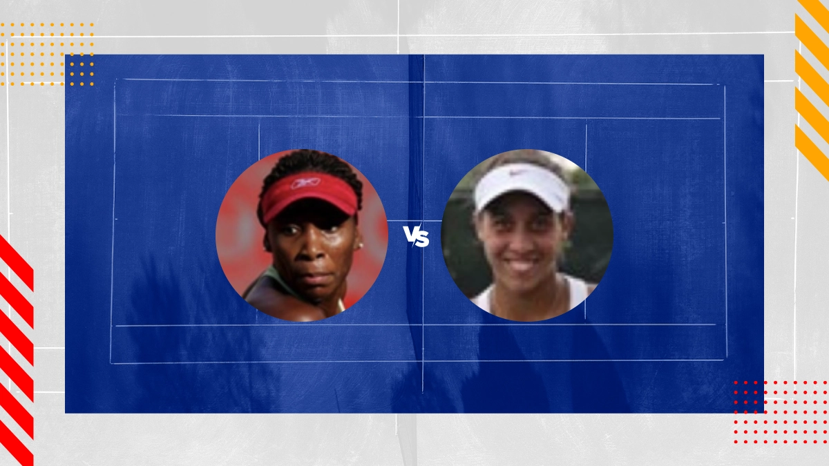 Palpite Venus Williams vs Madison Keys