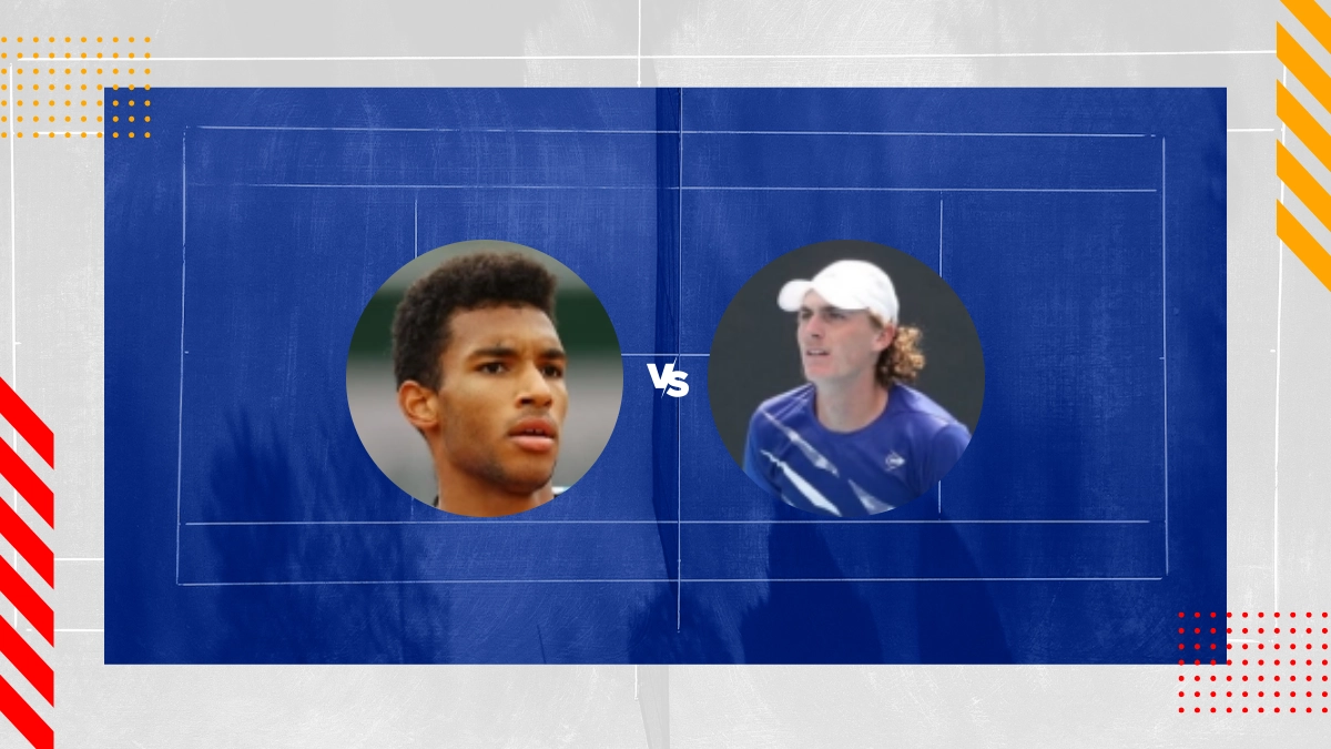 Pronostic Felix Auger Aliassime vs Max Purcell