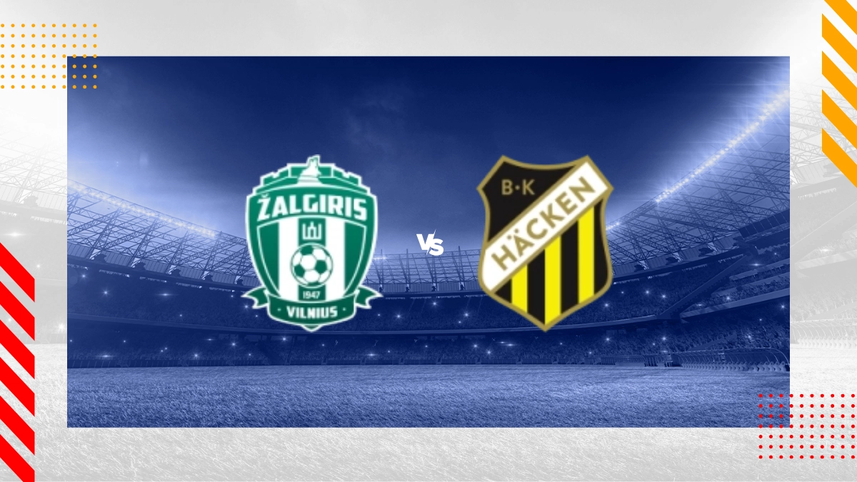 Pronostic Zalgiris Vilnius vs BK Häcken