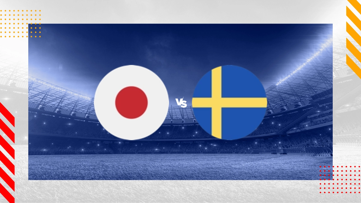 Palpite Japão M vs Suécia M