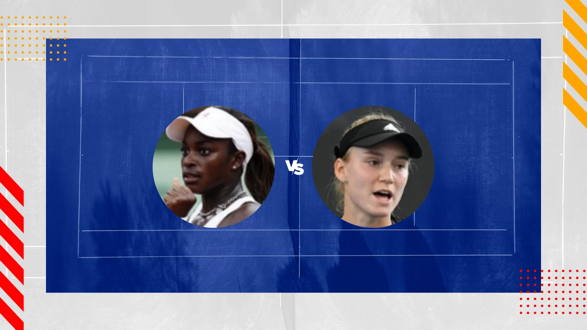 Palpite Sloane Stephens vs Elena Rybakina