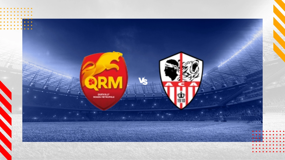 Pronostic Quevilly vs AC Ajaccio