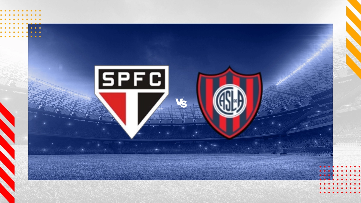 Palpite São Paulo FC vs CA San Lorenzo De Almagro