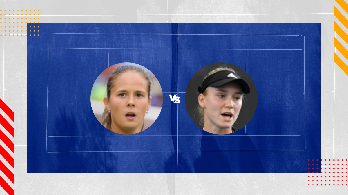 Pronostic Daria Kasatkina vs Elena Rybakina