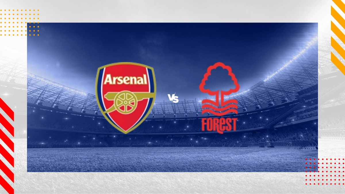 Prognóstico Arsenal FC vs Nottingham Forest