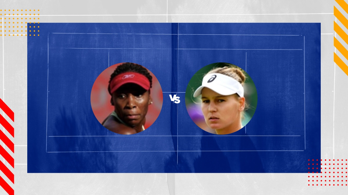 Venus Williams vs Veronika Kudermetova Prediction