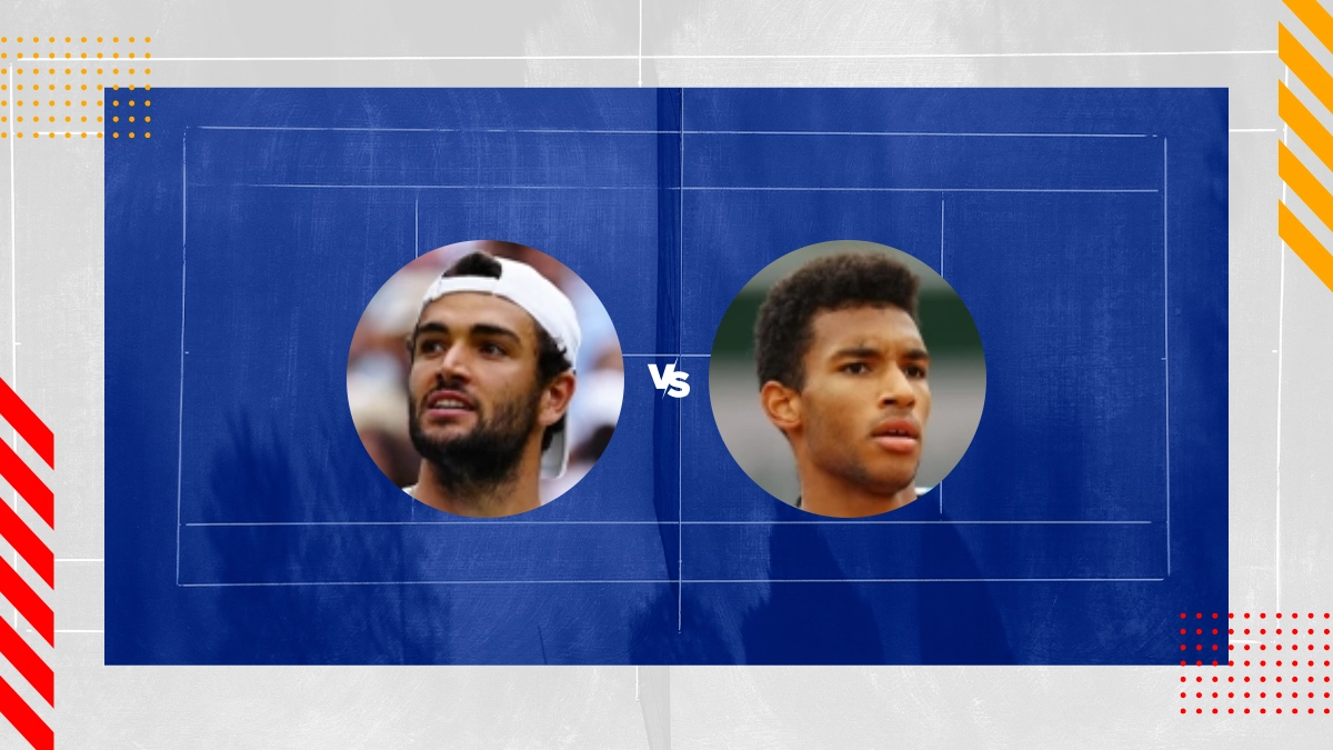 Matteo Berrettini vs Felix Auger Aliassime Prediction