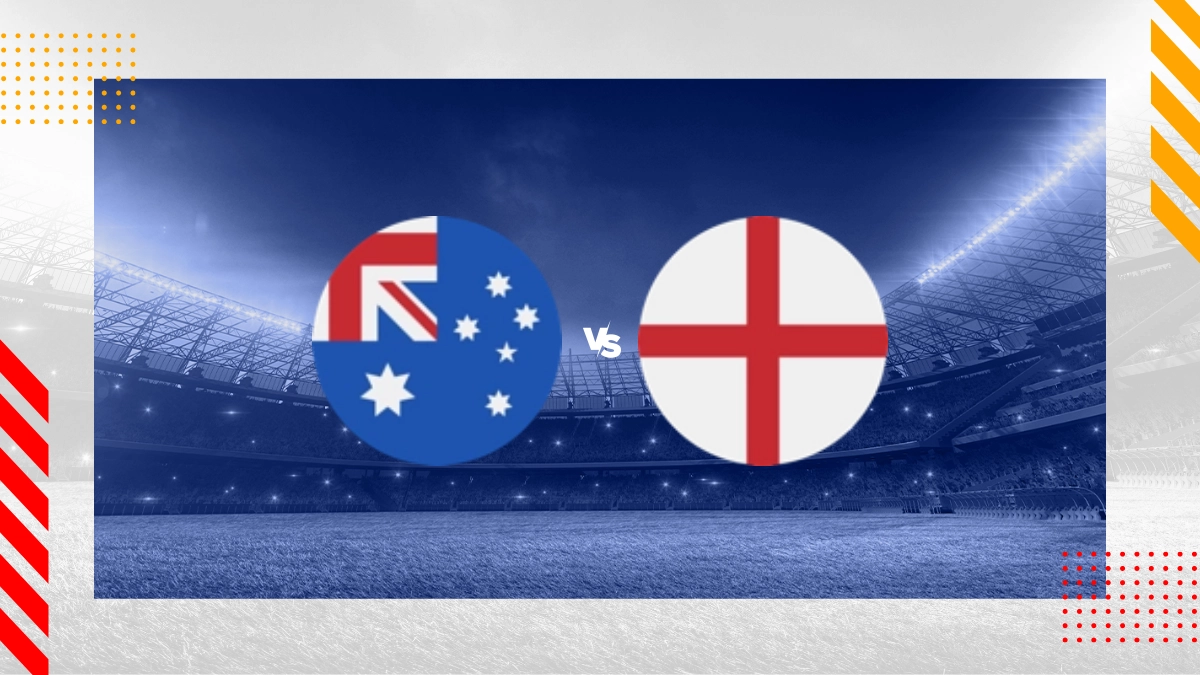 Prognóstico Austrália M vs Inglaterra M