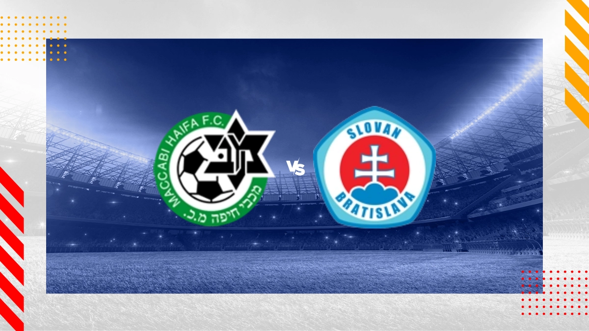Prognóstico Maccabi Haifa FC vs SC Slovan Bratislava
